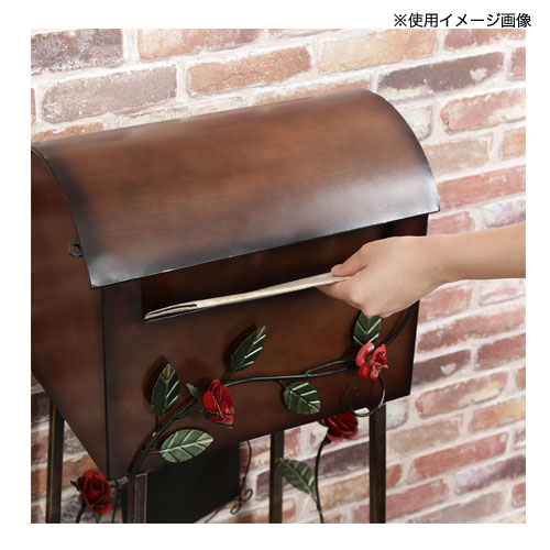 メールボックス 幅405×奥行330×高さ1020mm 郵便ポスト 郵便受け