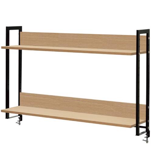 机上ラック　2段タイプ 机上ラック 2段 机上台 卓上ラック 幅1200×奥行280×高さ800mm GZUSRH2