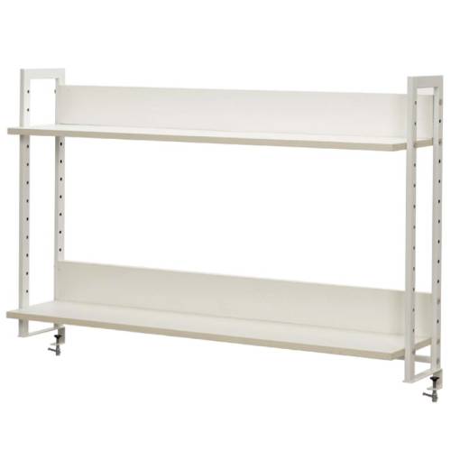机上ラック 2段 机上台 卓上ラック 幅1200×奥行280×高さ800mm GZUSRH2