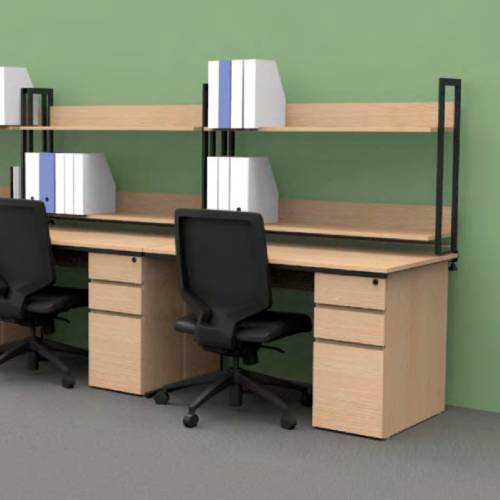 机上ラック 2段 机上台 卓上ラック 幅1200×奥行280×高さ800mm GZUSRH2