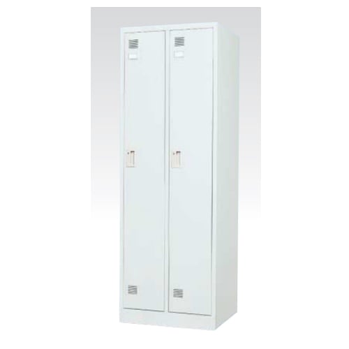 東洋 SHELL LOCKER 装弾ロッカー 鍵2本付き ロッカー 鍵付き 2人用 スリム 東洋事務器工業 LK-2S-TNG（商品番号