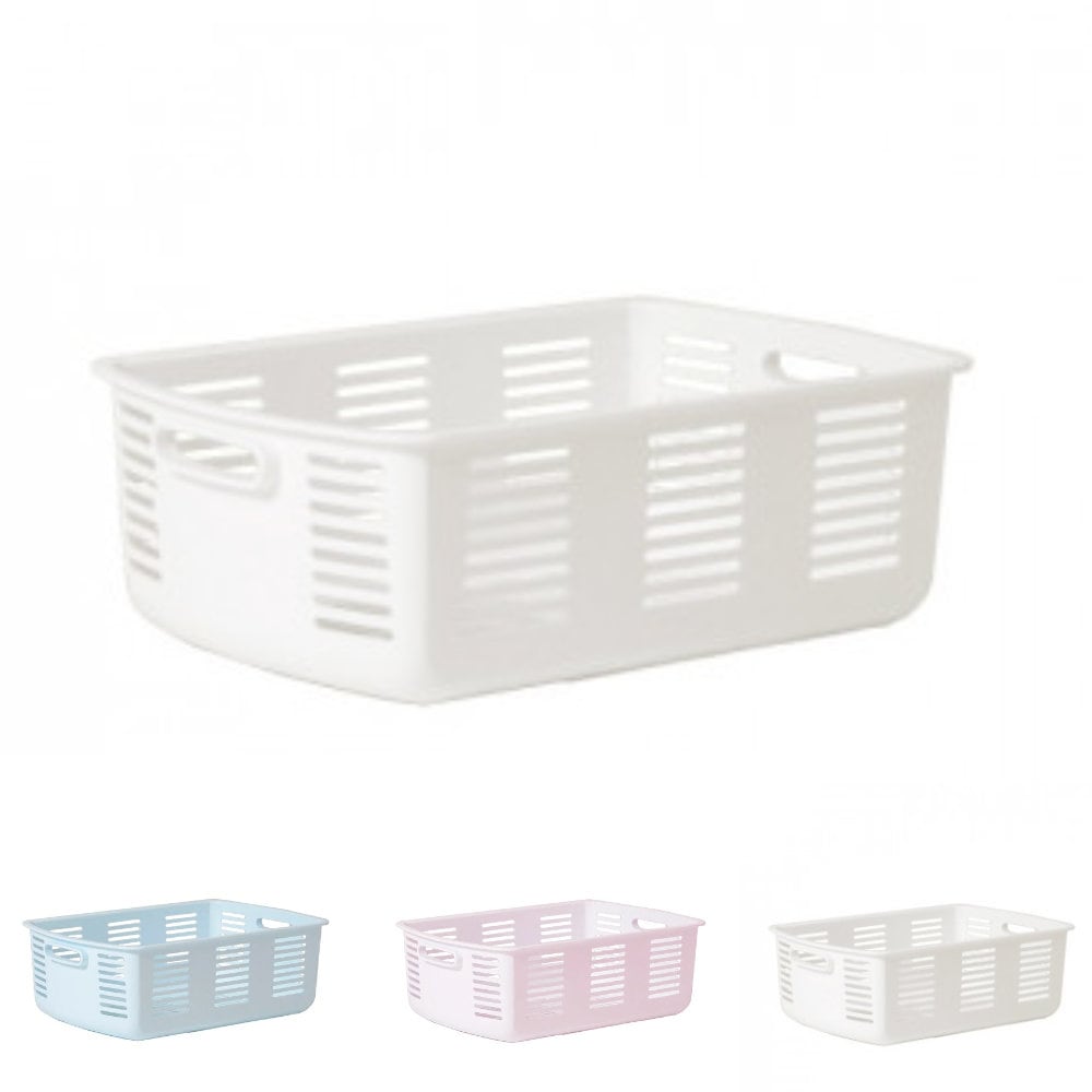 脱衣かご プラスチック 脱衣カゴ バスケット 洗濯カゴ YS-L3B（商品