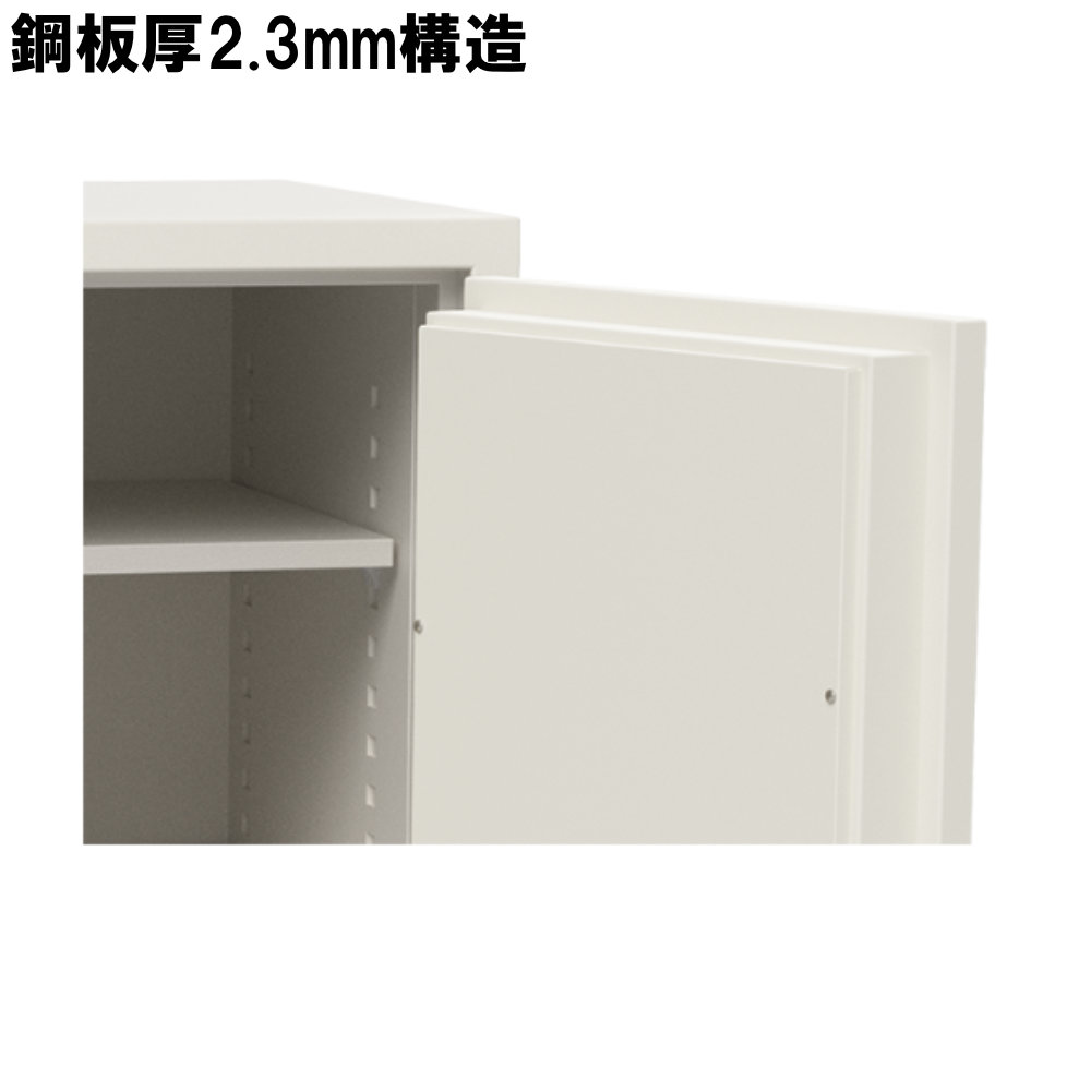 スチール書庫 エーコー テンキー式 40L 保管庫 LK-SS-PK（商品番号