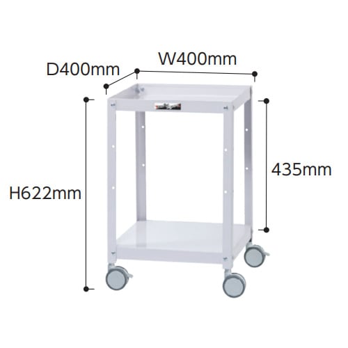 山金工業 コンビニワゴン WCLS-4-P ルーレット用ウィル 直径44cm WCLS-4-P 山金工業 コンビニワゴン 4段