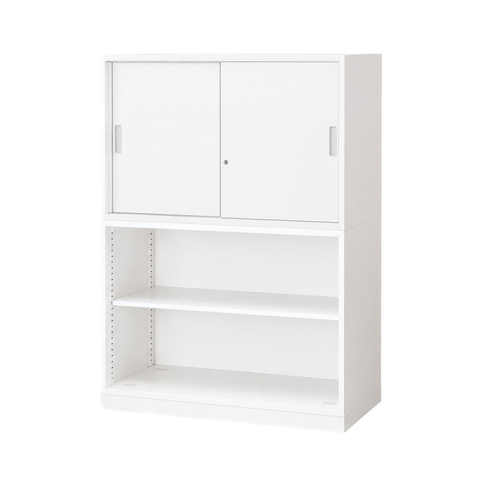 書庫セット コクヨ インベント 引戸+オープン 高さ1464mm WM-H239-K39 