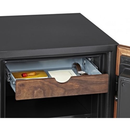 耐火金庫 ディバウム 指紋 タッチパネル おしゃれ 84L A4 ディプロ