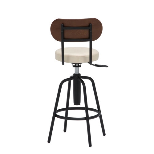 椅子　チェアー　バースツール　カウンターチェアー　バーチェアー　スタイリッシュ カウンターチェア 幅320×奥行370mm 昇降チェア バースツール HK-61201