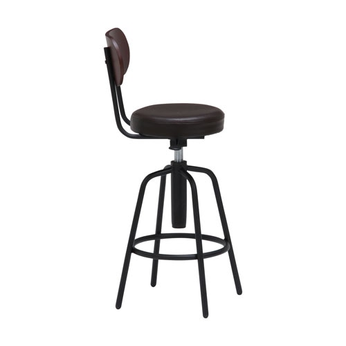 椅子　チェアー　バースツール　カウンターチェアー　バーチェアー　スタイリッシュ カウンターチェア 幅320×奥行370mm 昇降チェア バースツール HK-61201