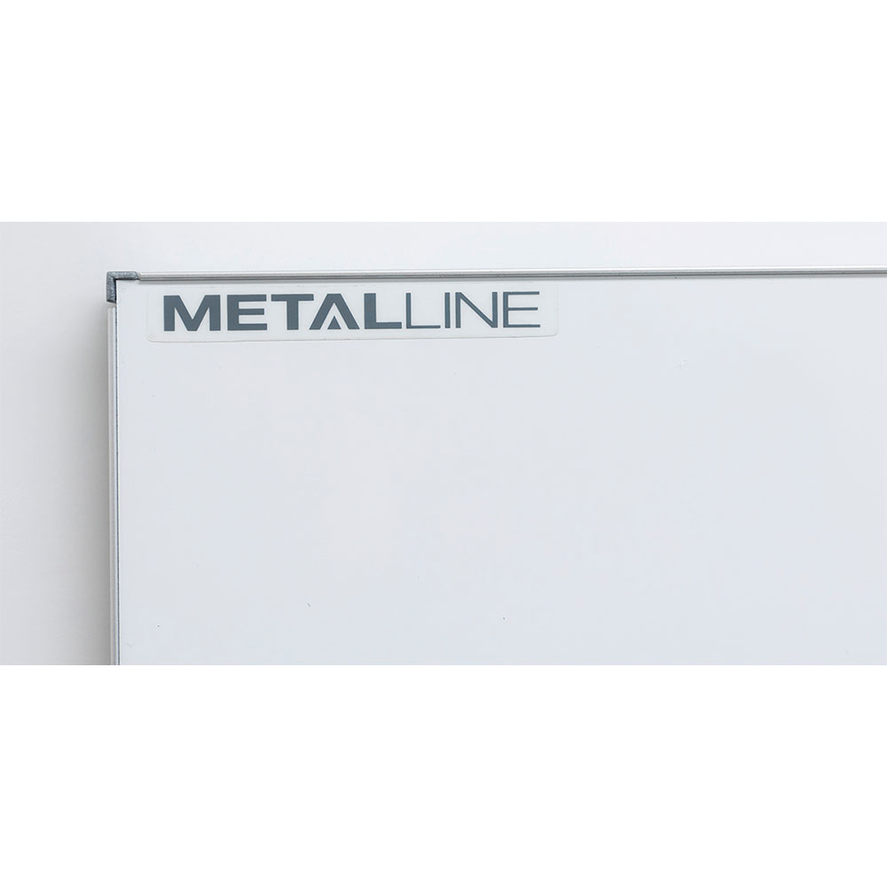 ホワイトボード 壁掛け 幅888×高さ888mm スチール 掲示板 ML-330（商品
