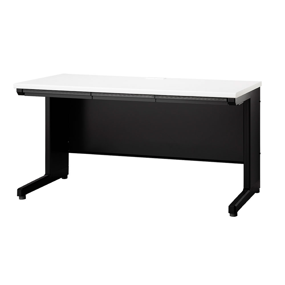 ELANSA オフィスデスク 平机 ライオン事務器 幅1400×奥行600×高さ720mm