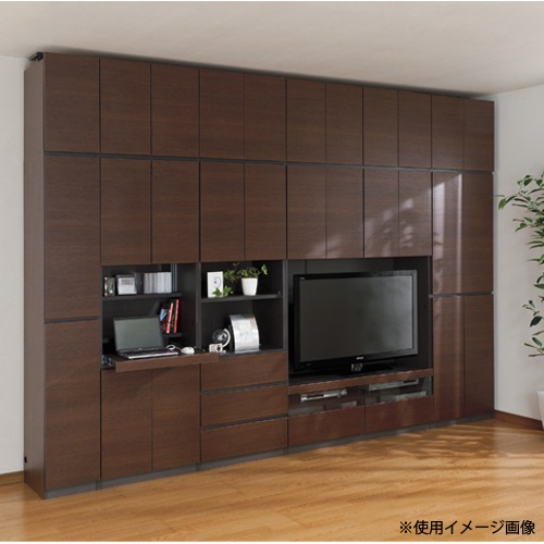 壁面収納 デスク 幅60cm パソコン収納 パソコンデスク 収納家具