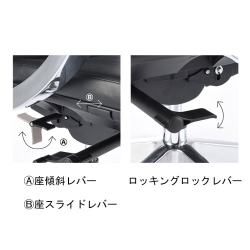 【送料無料・新品未使用】デスクチェア　ローバック　オシャレ　人気　カフェ ハイバック デスクチェア アームレスト可動 ブレンダ｜ユニット