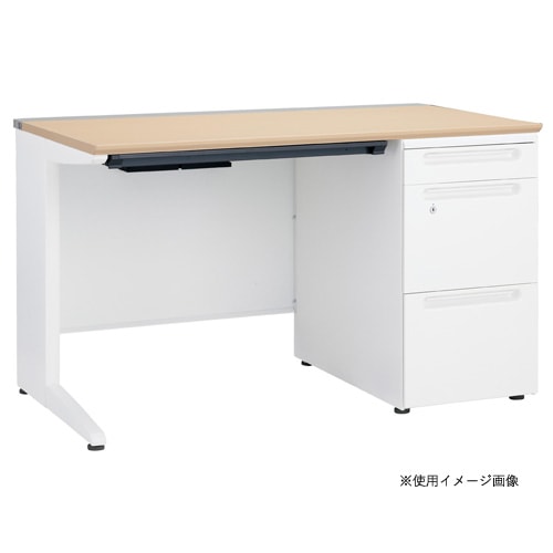 無印良品　デスク 引き出し付き 無垢材デスク（引出付）セット | 無印良品