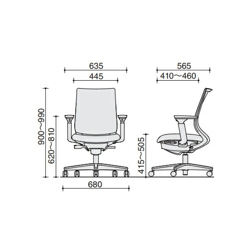 yumico3様　専門ページ　まとめ オフィスチェア コクヨ ミトラ2 メッシュ スタンダードバック C04