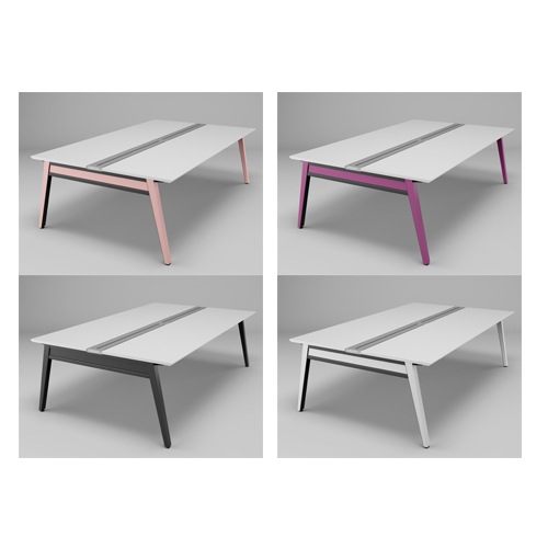 オフィステーブル 幅1600×奥行1200×高さ720mm カンファレンステーブル