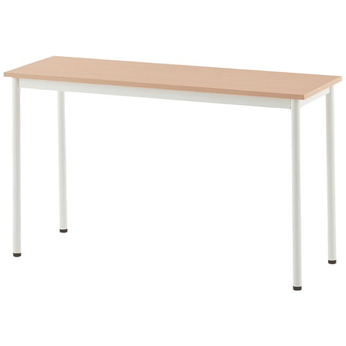 （法人限定） サイドテーブル 幅120cm×奥行40cm ラック付き オフィス （ テーブル 机 デスク ） 法人限定） サイドテーブル 幅120cm×奥行40cm ラック付き オフィス