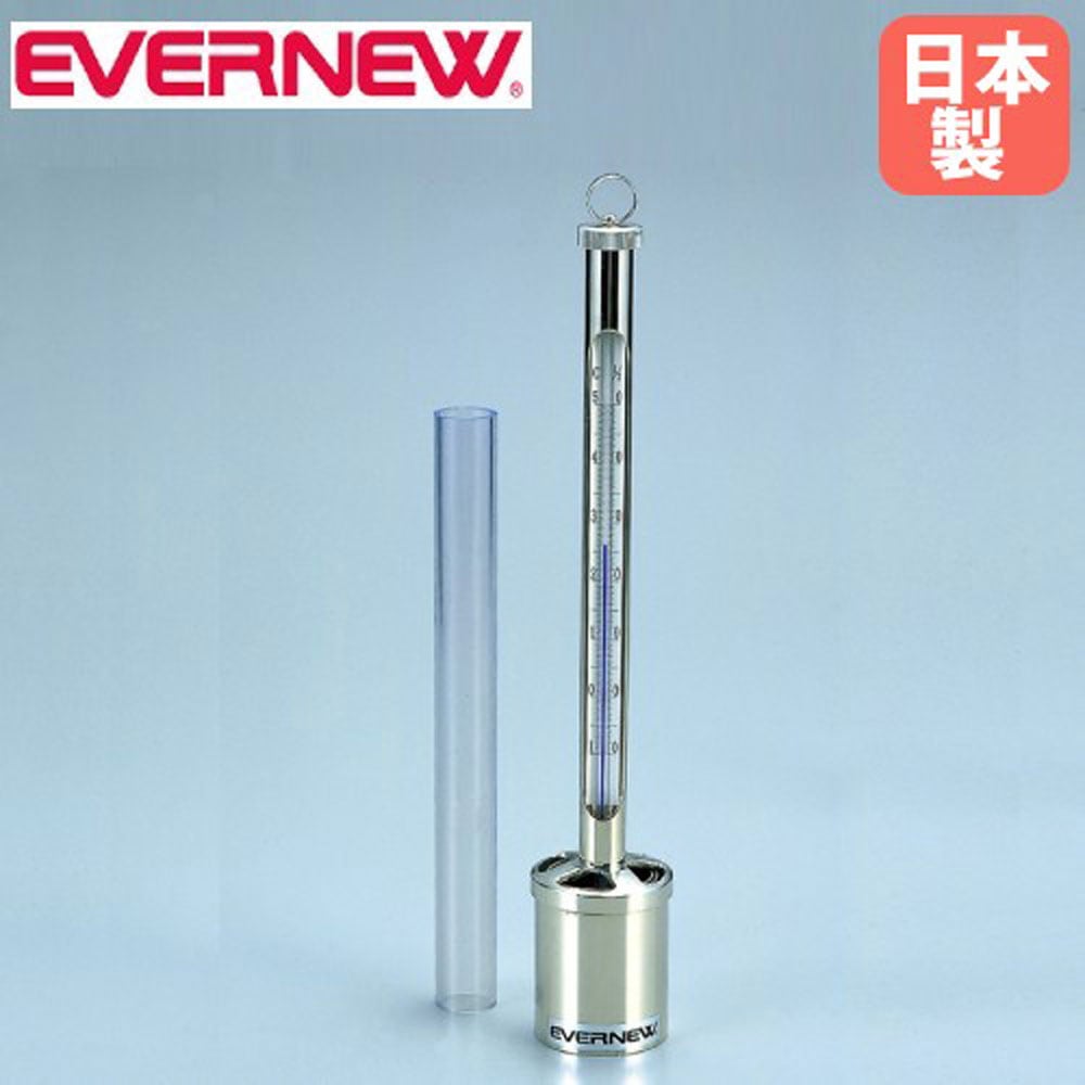 水温計 エバニュー 直径5.5×長さ35cm 水温測定 水温管理 EHB131（商品