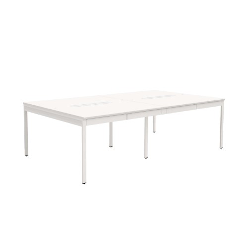 フリーアドレスデスク 引き出し付き 幅2400×奥行1400×高さ720mm