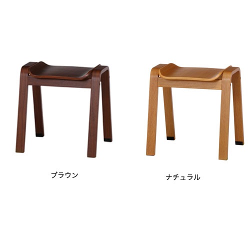 スツール 4脚セット 幅440×奥行400×高さ450mm 背なしチェア 木製
