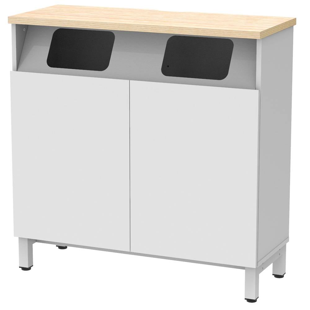 収納カウンター ダストボックスタイプ 幅1000×奥行400mm