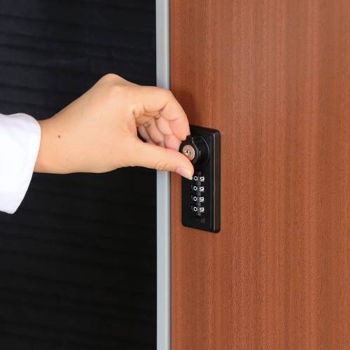 ポスト スタンド 宅配ボックス ダイヤル錠 郵便受け 73-842（商品番号
