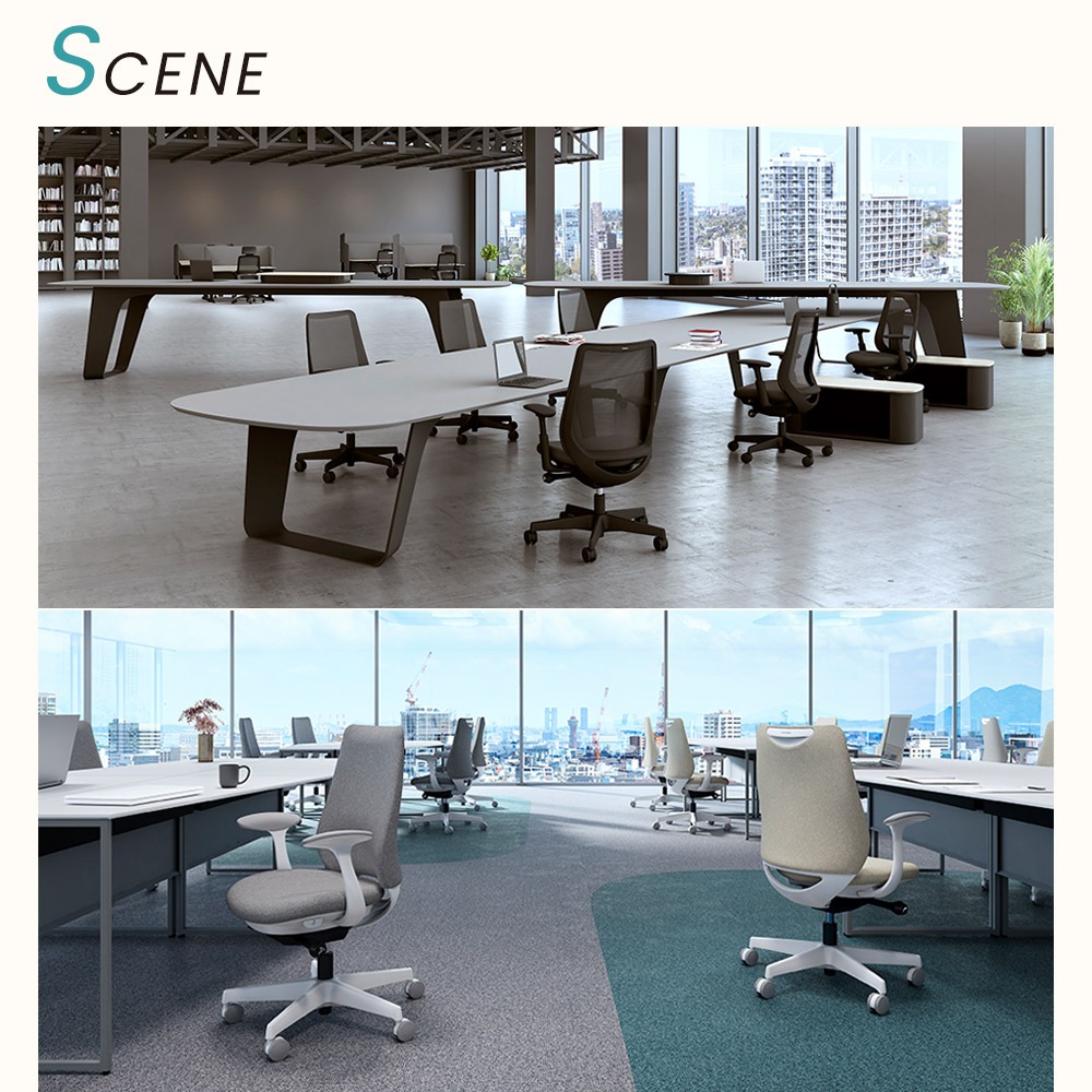 オフィスチェア ポータム オカムラ スタンダードバック 背メッシュ