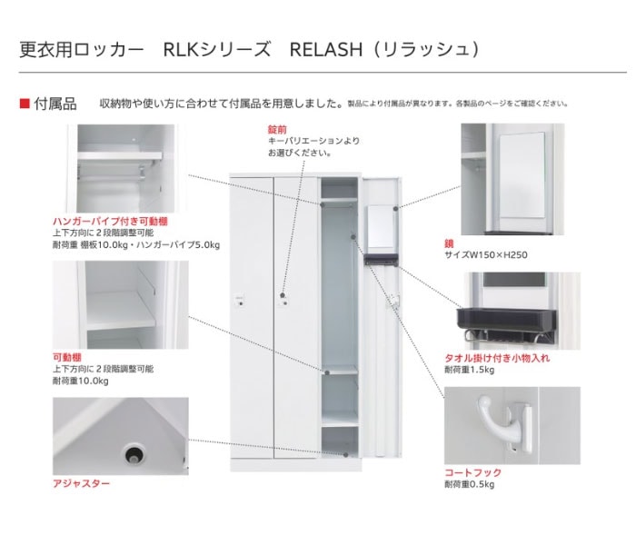 ロッカー 3人用 幅900mm オープンタイプ スチールロッカー RLK-KK390