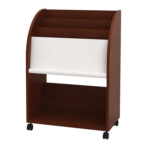 アンティーク木製ダークブラウンマガジンラック マガジンラック 木製 おしゃれ ダークブラウン アンティーク