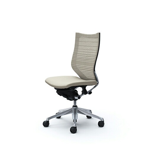 メッシュチェア リクライニング ハイバック バロン オカムラ CP35BR-FGR