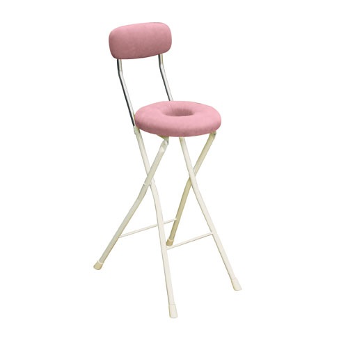 折りたたみ椅子 ハイタイプ 4脚セット 幅360×奥行460×高さ930mm ワーク