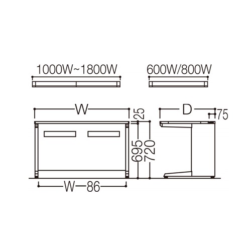オカムラ アドバンス オフィスデスク 平机 幅1200×奥行800mm 3V21BJ