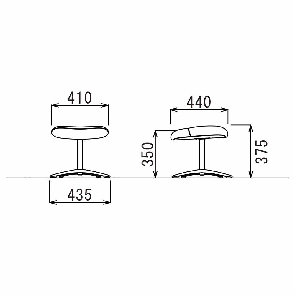 オットマン パーソナルチェア用 足置き フットレスト チェア用 RXOT オットマン パーソナルチェア用 足置き フットレスト チェア用 RXOT