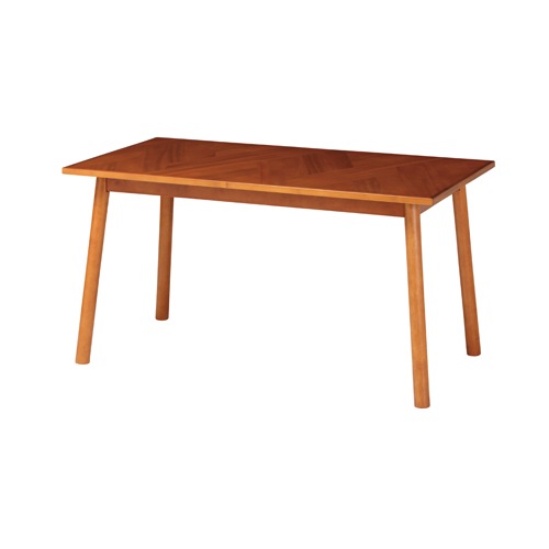 ダイニングテーブル 食卓 幅1300×奥行700×高さ680mm 天然木 HENT-DT130