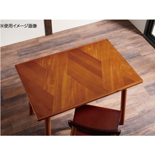 ダイニングテーブル 食卓 幅1300×奥行700×高さ680mm 天然木 HENT-DT130