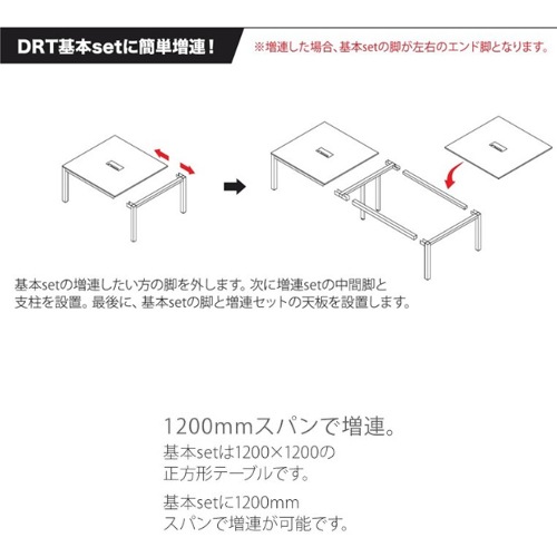 会議用テーブル セット 8人用 会議テーブル オフィスチェア DRT-SC3