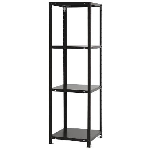 スチールラック 幅45×奥行30×高さ150cm 4段 40kg/段 軽量ラック NSTR