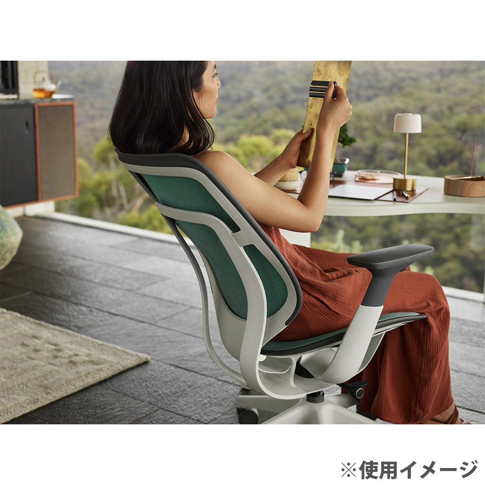 オフィスチェア Steelcase 肘付き デスクチェア ワークチェア K