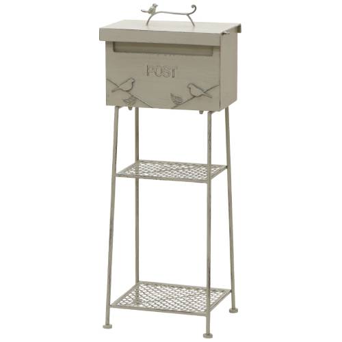 ポスト スタンド 南京錠 郵便受け 新聞受け 73-878-879（商品番号：47