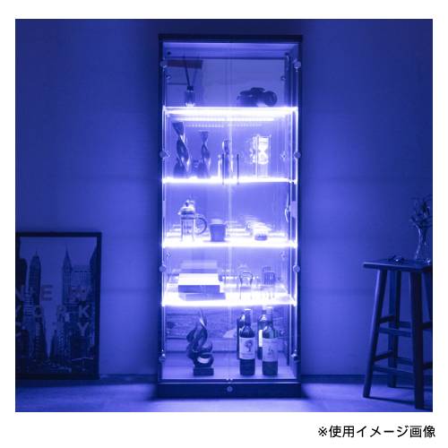 LEDライト4本組 ライトセット ブルーライト ラック用照明 LEDライト