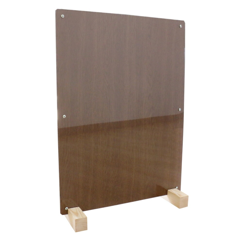 パーテーション ホルダー 自立 可動式 木製フレーム ZK-15-1（商品番号