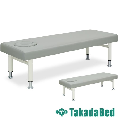 施術台 高田ベッド 有孔 手動昇降 マッサージベッド TB-955（商品番号 
