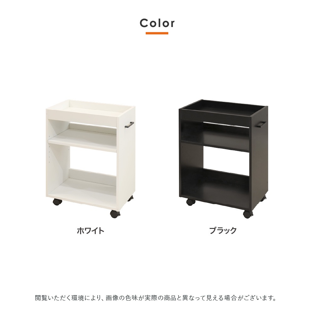 オフィスデスク デスクワゴン セット 幅1200×奥行600mm 3段 WDH-1260