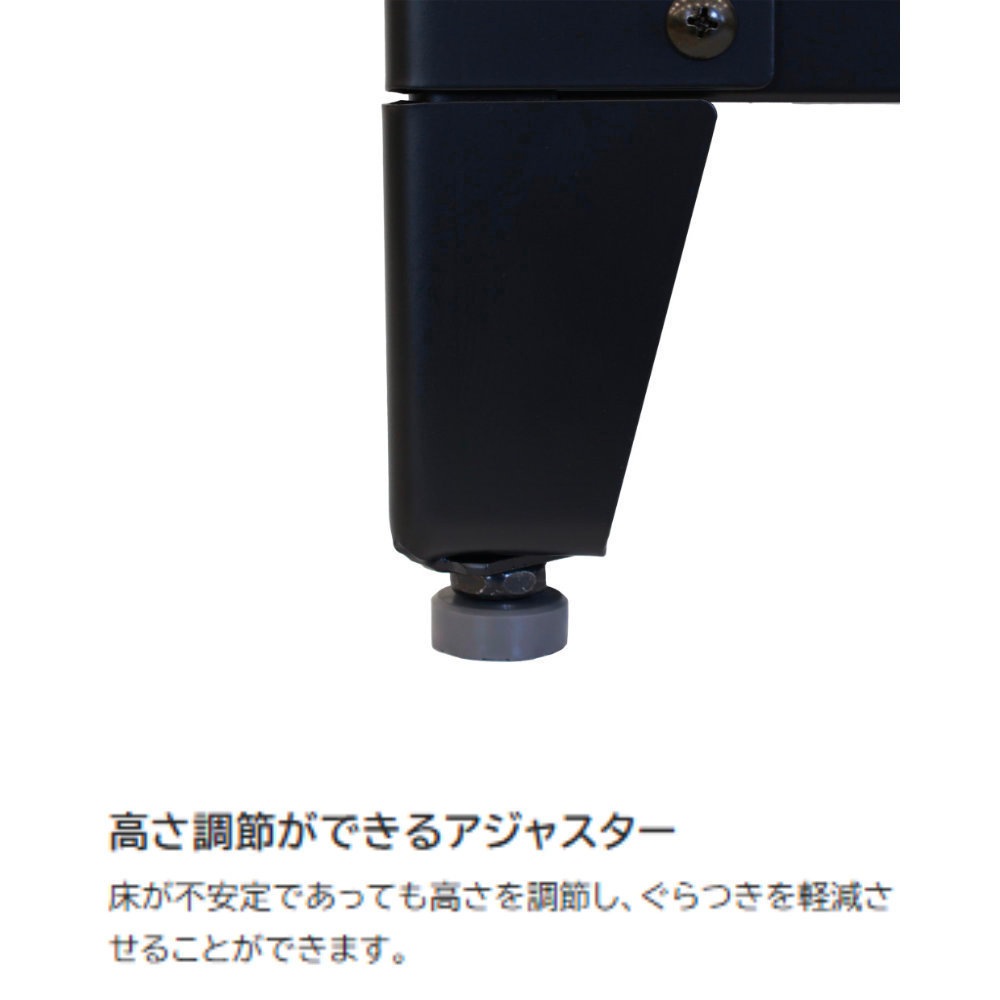 ロッカー 2列2段 オープンタイプ 側面メッシュ 幅775×高さ950mm ML