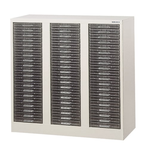 レターケース 書類ケース スチール 幅880×奥行400×高さ880mm CFA4-320S