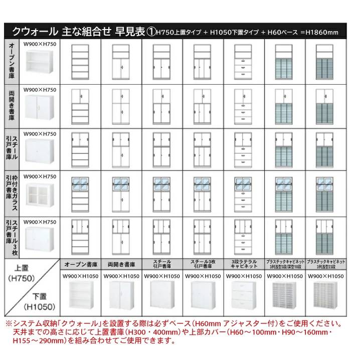 ガラスキャビネット 3枚引戸書庫 鍵付き 幅900×奥行450×高さ1050mm RW45-310SG（商品番号：SRW45-310SG）の ...