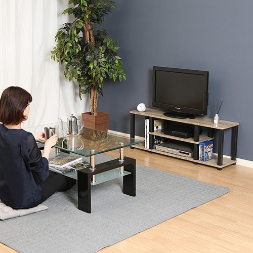 テレビ台 幅1115×奥行295×高さ408mm テレビボード ローボード テレビ
