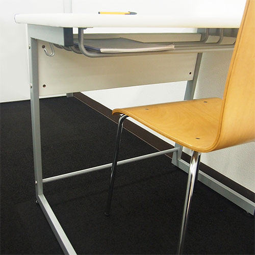 学校机 学習机 学校 机 幅750×奥行500mm RFJD-7570（商品番号：68-rfjd