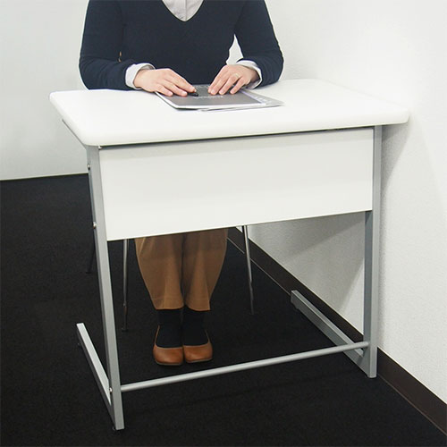 学校机 学習机 学校 机 幅750×奥行500mm RFJD-7570（商品番号：68-rfjd