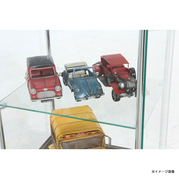 コレクションケース 3段 幅425×奥行365×高さ860mm ガラスコレクション