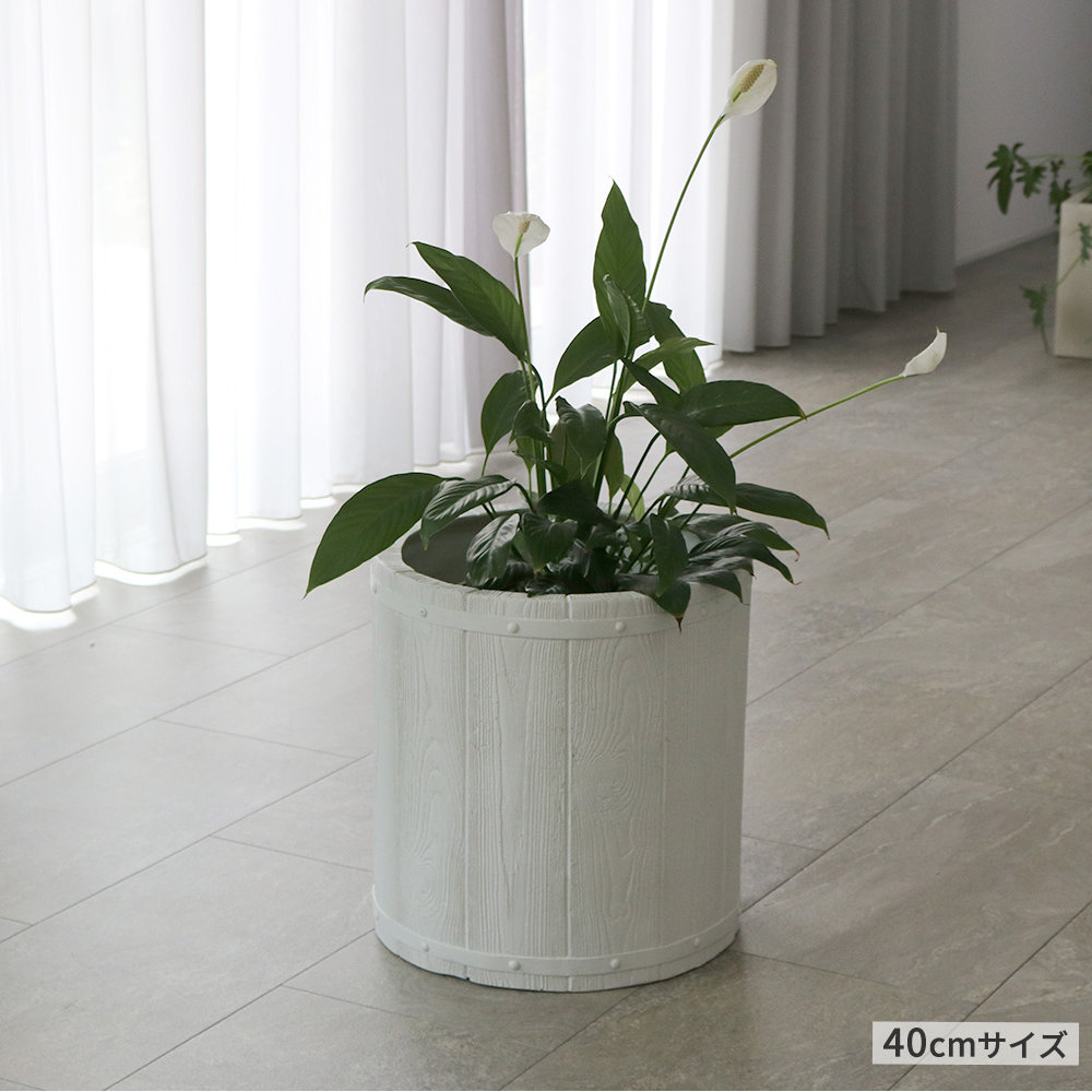 プランター 幅40cm 植木鉢 鉢植え 25L E002-EN400（商品番号：su-e002